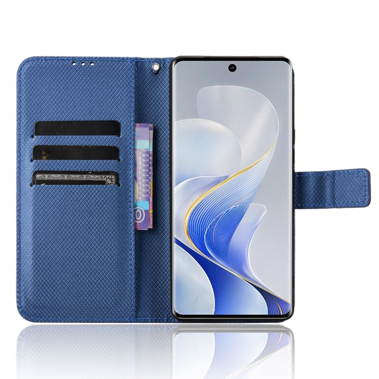 For vivo S19 Pro 5G / V40 5G Diamond Texture Leather Phone Case