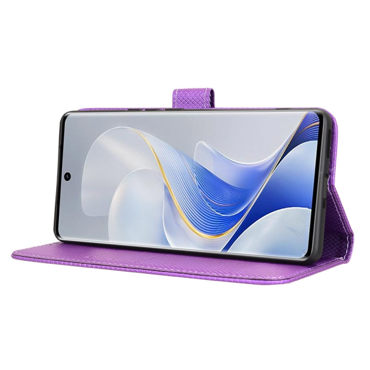 For vivo S19 Pro 5G / V40 5G Diamond Texture Leather Phone Case