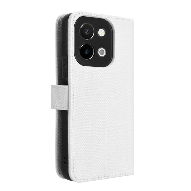 For vivo Y28 4G Diamond Texture Leather Phone Case