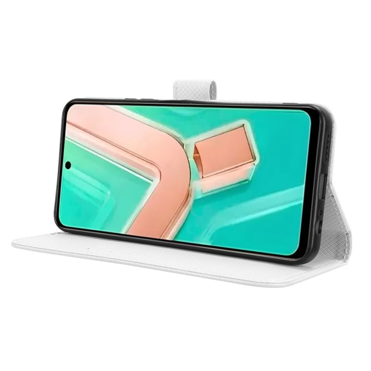For vivo Y28 4G Diamond Texture Leather Phone Case