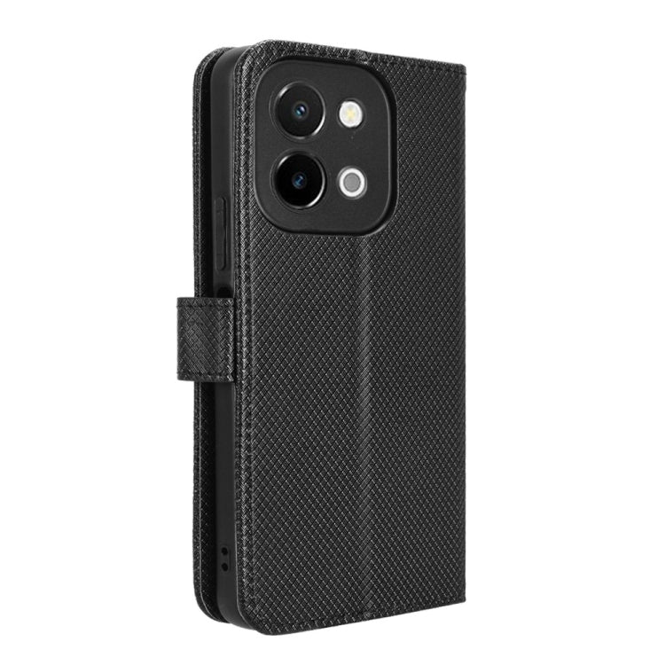 For vivo Y28 4G Diamond Texture Leather Phone Case