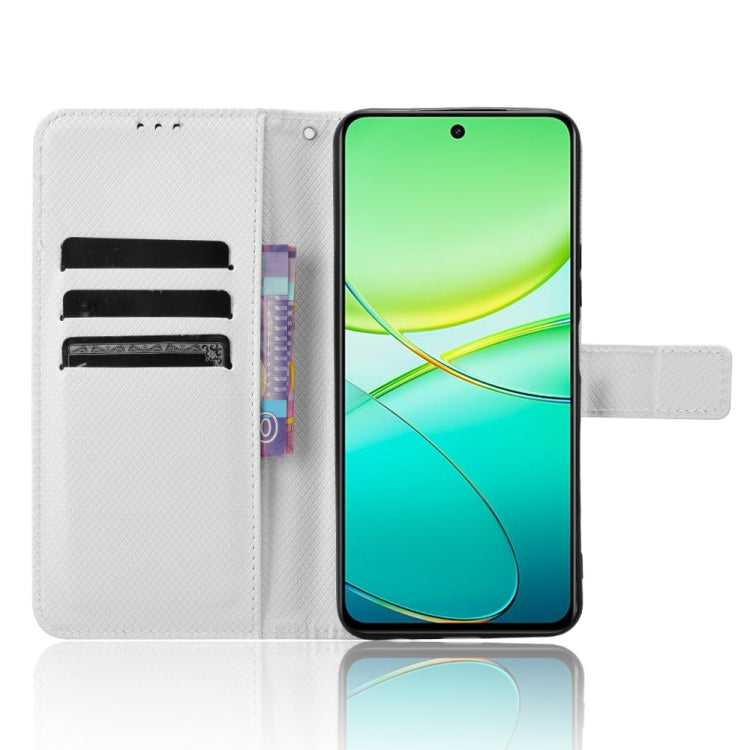 For vivo Y58 5G Diamond Texture Leather Phone Case