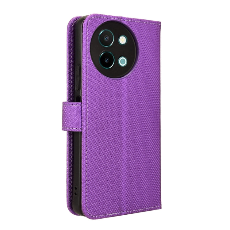 For vivo Y58 5G Diamond Texture Leather Phone Case