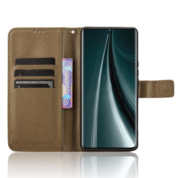 For vivo T3 Pro 5G / iQOO Z9S Pro 5G Diamond Texture Leather Phone Case