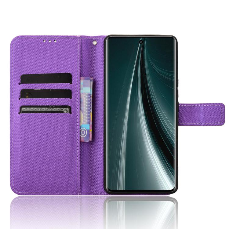 For vivo T3 Pro 5G / iQOO Z9S Pro 5G Diamond Texture Leather Phone Case