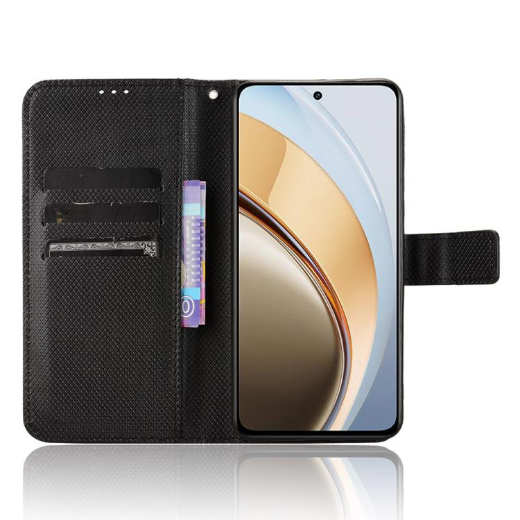 For vivo V40 Lite 4G / 5G IDN Diamond Texture Leather Phone Case