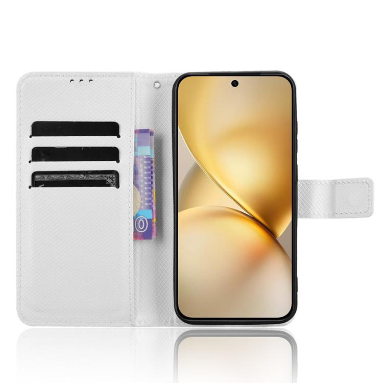 For vivo X200 5G Diamond Texture Leather Phone Case