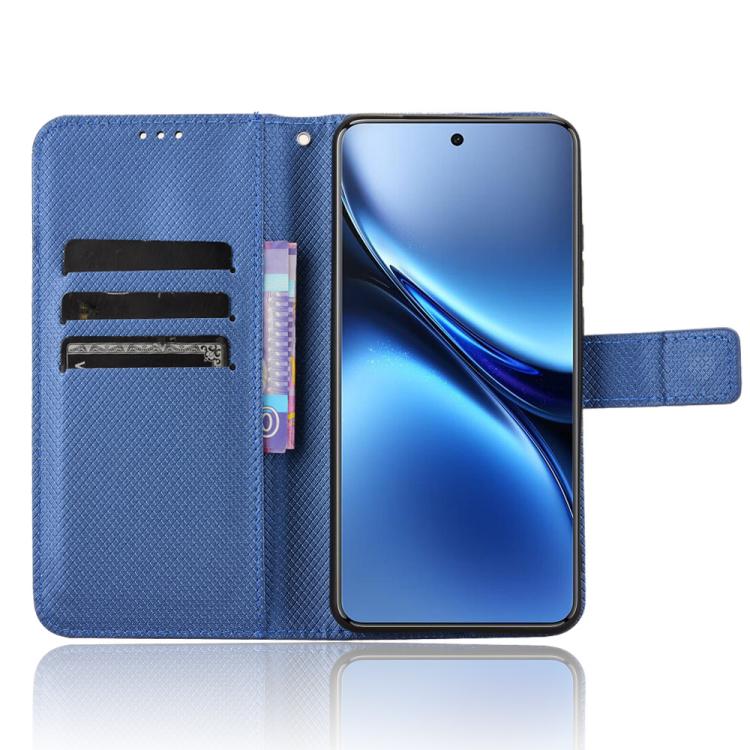 For vivo X200 Pro 5G Diamond Texture Leather Phone Case
