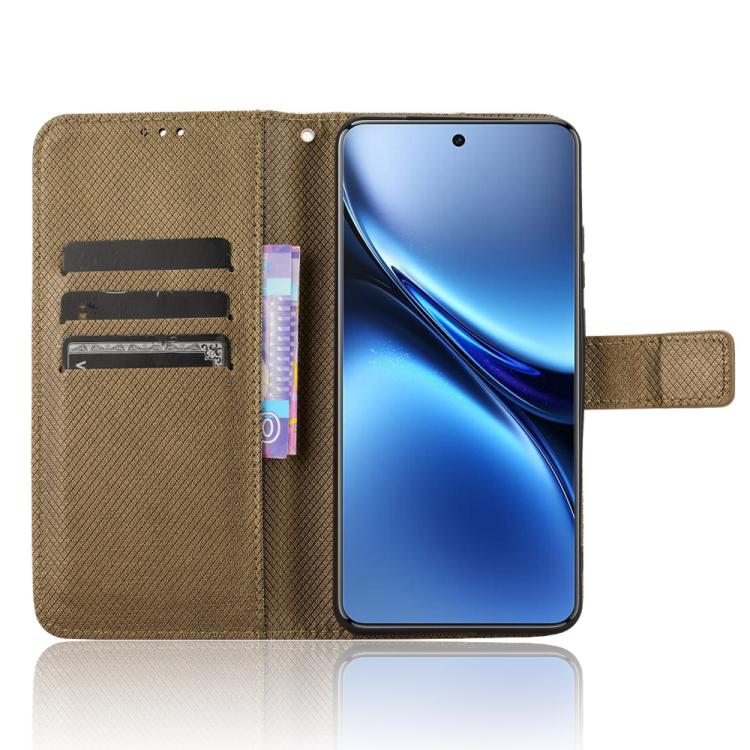 For vivo X200 Pro 5G Diamond Texture Leather Phone Case
