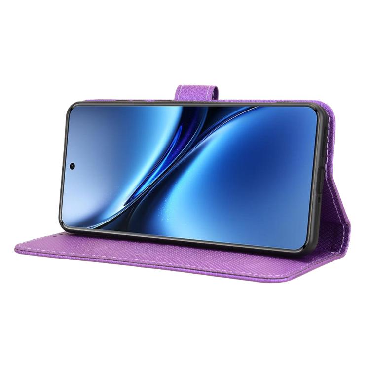 For vivo X200 Pro 5G Diamond Texture Leather Phone Case