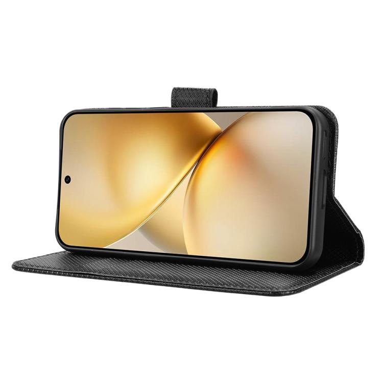 For vivo X200 Pro mini 5G Diamond Texture Leather Phone Case