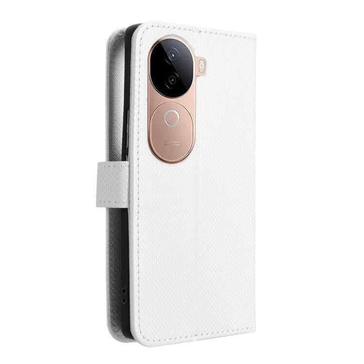 For vivo V40e 5G / iQOO Z9S 5G Diamond Texture Leather Phone Case