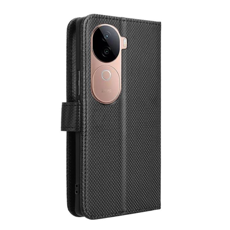 For vivo V40e 5G / iQOO Z9S 5G Diamond Texture Leather Phone Case