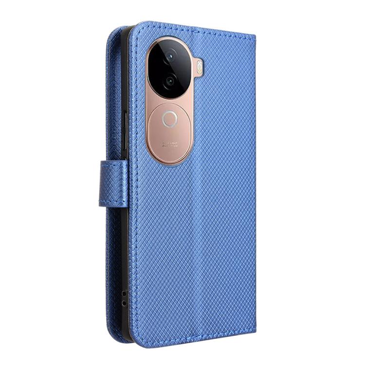For vivo V40e 5G / iQOO Z9S 5G Diamond Texture Leather Phone Case