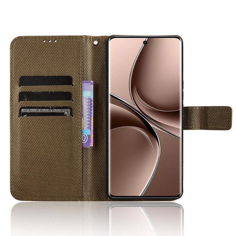 For vivo V40e 5G / iQOO Z9S 5G Diamond Texture Leather Phone Case