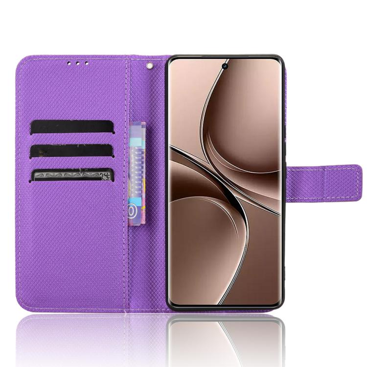 For vivo V40e 5G / iQOO Z9S 5G Diamond Texture Leather Phone Case