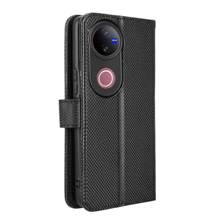 For vivo V50 5G Diamond Texture Leather Phone Case