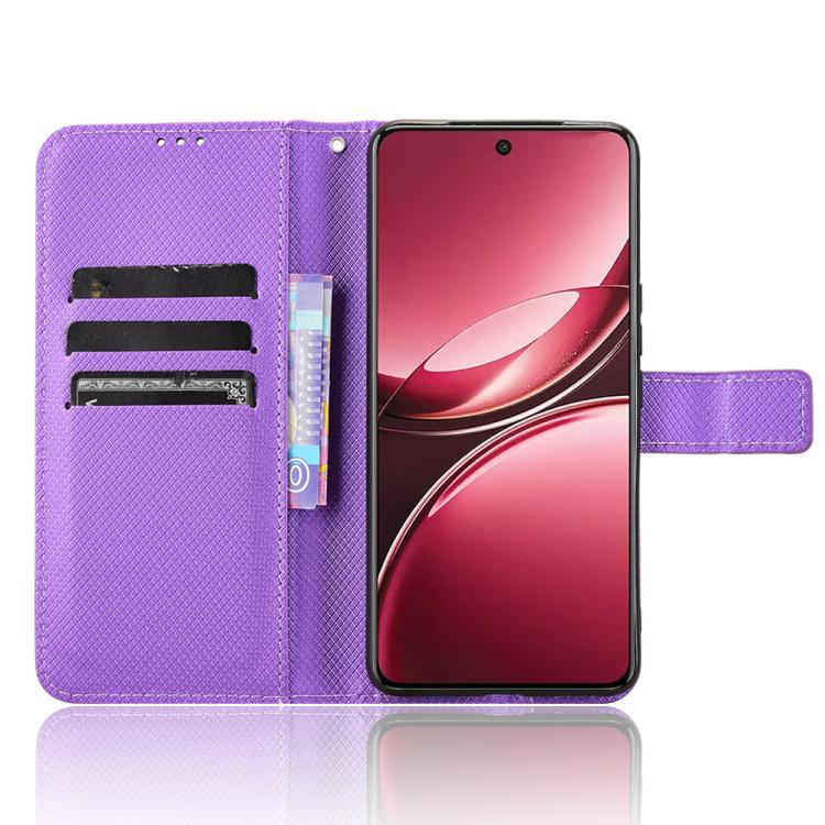 For vivo V50 5G Diamond Texture Leather Phone Case