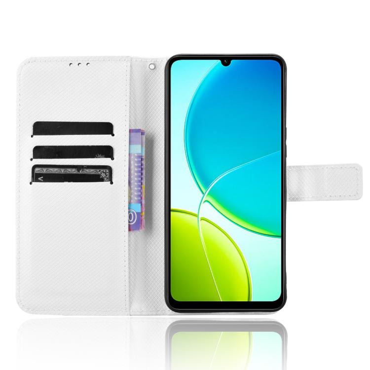 For vivo Y04 4G / Y29s 5G Diamond Texture Leather Phone Case