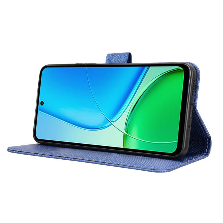 For vivo Y29 4G / T4x 5G Diamond Texture Leather Phone Case