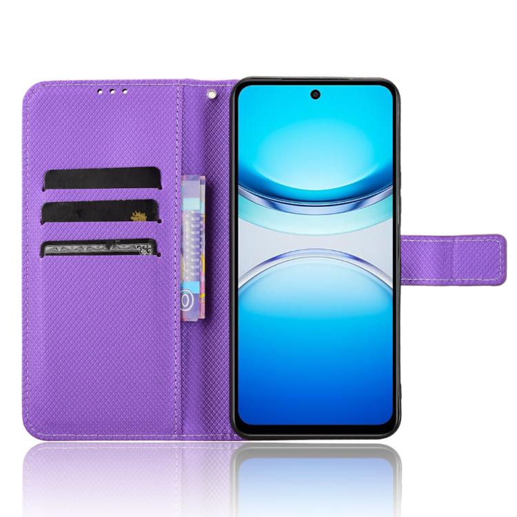 For vivo Y39 5G / Y300i Diamond Texture Leather Phone Case