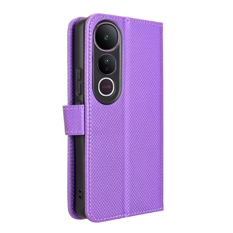 For vivo V50 Lite 5G / 4G Diamond Texture Leather Phone Case