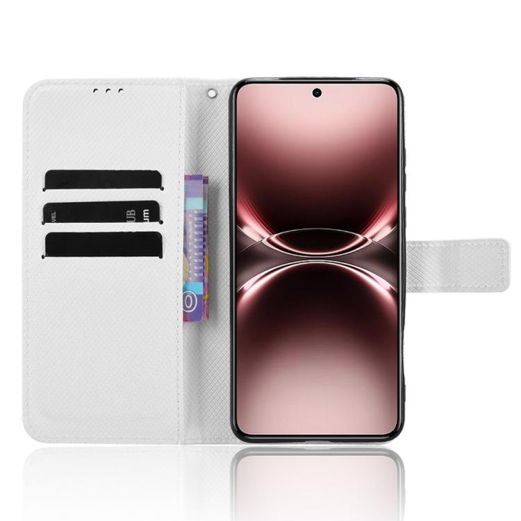 For vivo X200 Ultra 5G Diamond Texture Leather Phone Case