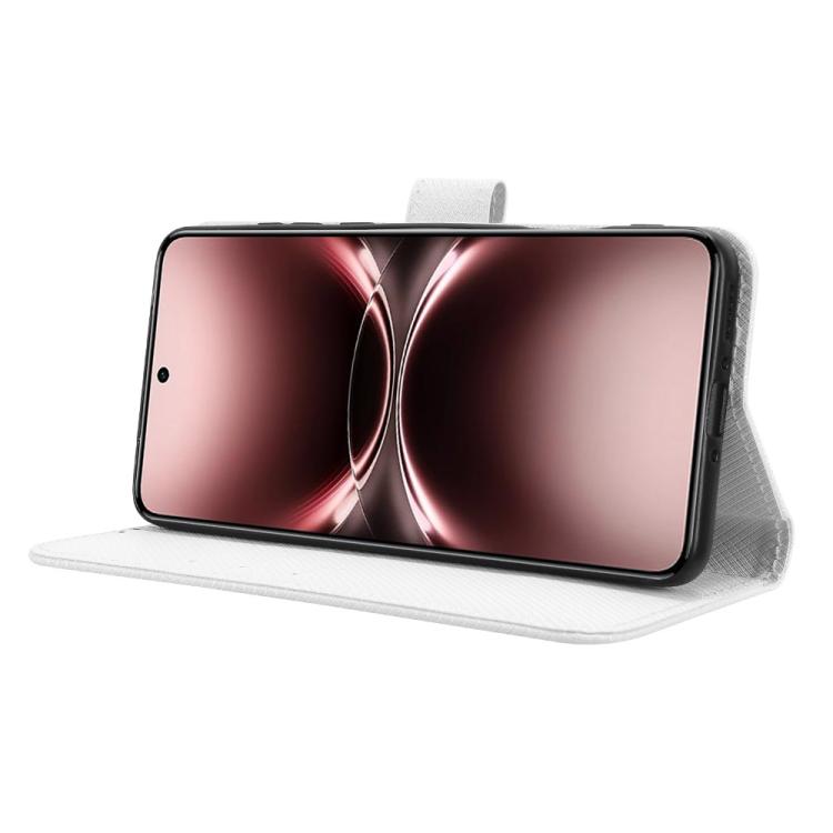 For vivo X200 Ultra 5G Diamond Texture Leather Phone Case