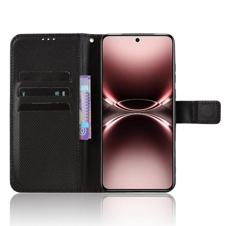 For vivo X200 Ultra 5G Diamond Texture Leather Phone Case