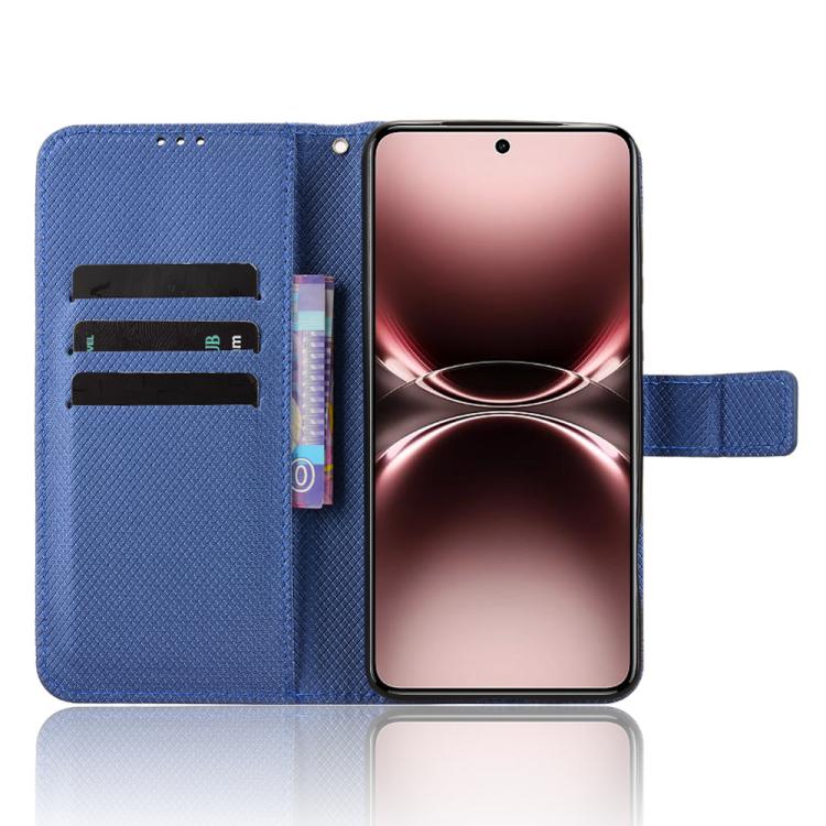 For vivo X200 Ultra 5G Diamond Texture Leather Phone Case