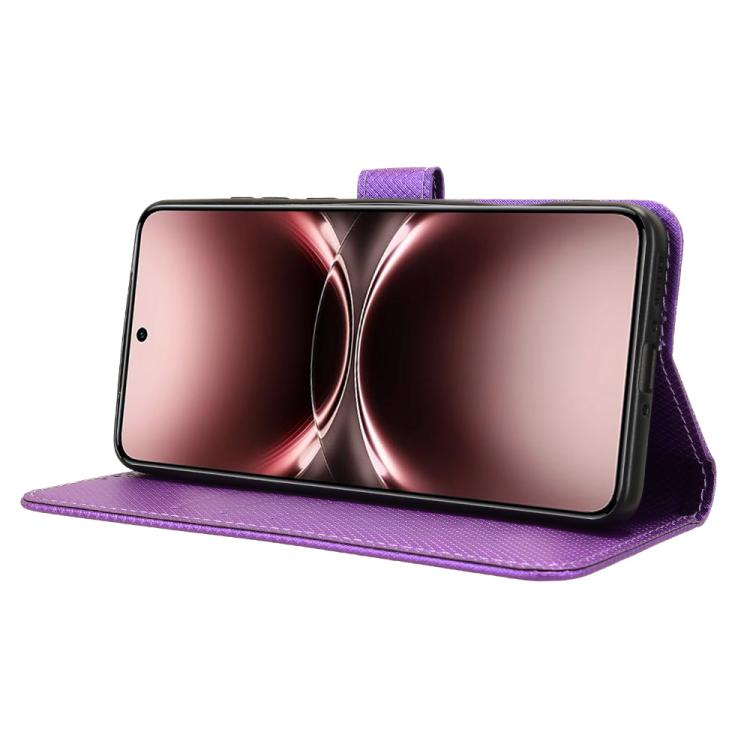 For vivo X200 Ultra 5G Diamond Texture Leather Phone Case