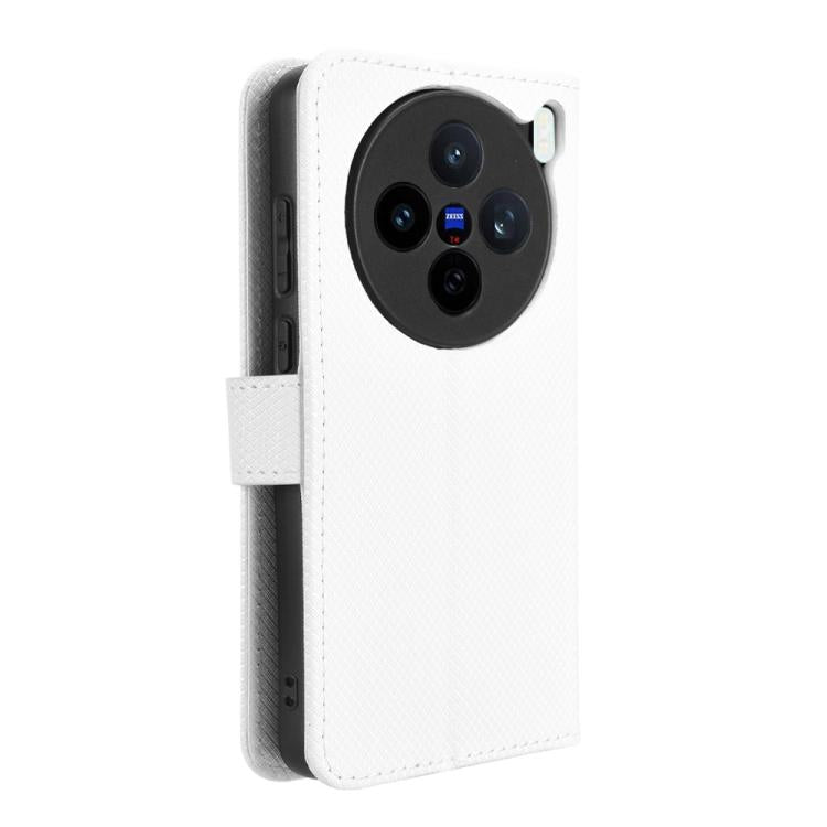 For vivo X200s 5G Diamond Texture Leather Phone Case