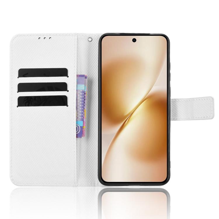 For vivo X200s 5G Diamond Texture Leather Phone Case