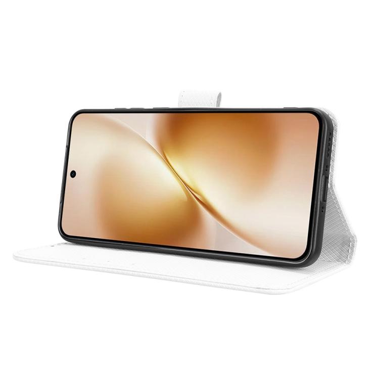 For vivo X200s 5G Diamond Texture Leather Phone Case
