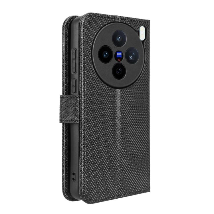 For vivo X200s 5G Diamond Texture Leather Phone Case