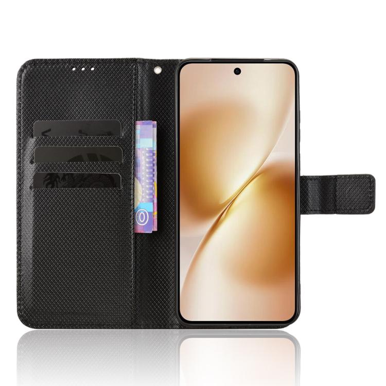 For vivo X200s 5G Diamond Texture Leather Phone Case