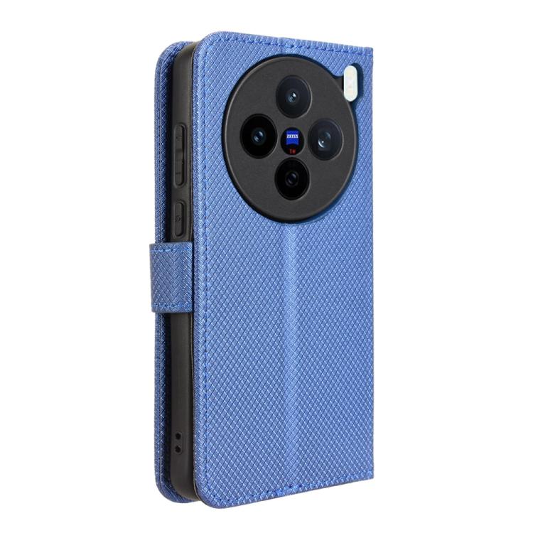 For vivo X200s 5G Diamond Texture Leather Phone Case