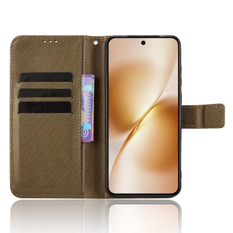 For vivo X200s 5G Diamond Texture Leather Phone Case
