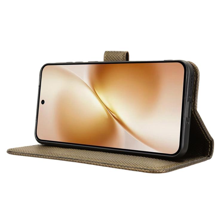 For vivo X200s 5G Diamond Texture Leather Phone Case