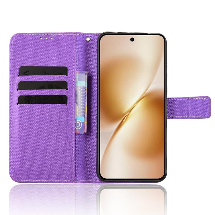 For vivo X200s 5G Diamond Texture Leather Phone Case