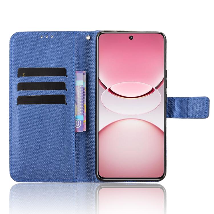 For vivo T4 5G / iQOO Z10 5G Global Diamond Texture Leather Phone Case