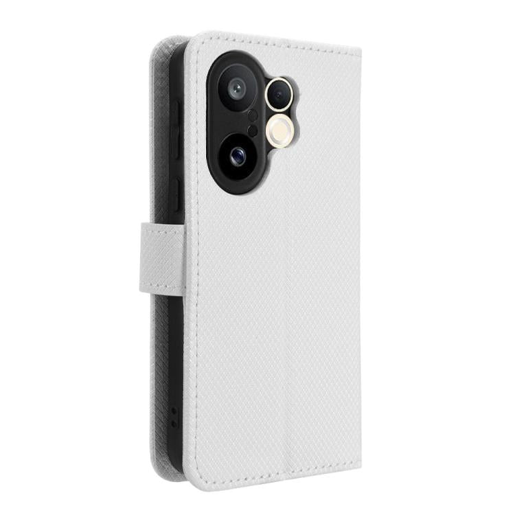 For vivo X200 FE / S30 Pro mini Diamond Texture Leather Phone Case