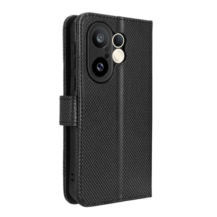 For vivo X200 FE / S30 Pro mini Diamond Texture Leather Phone Case