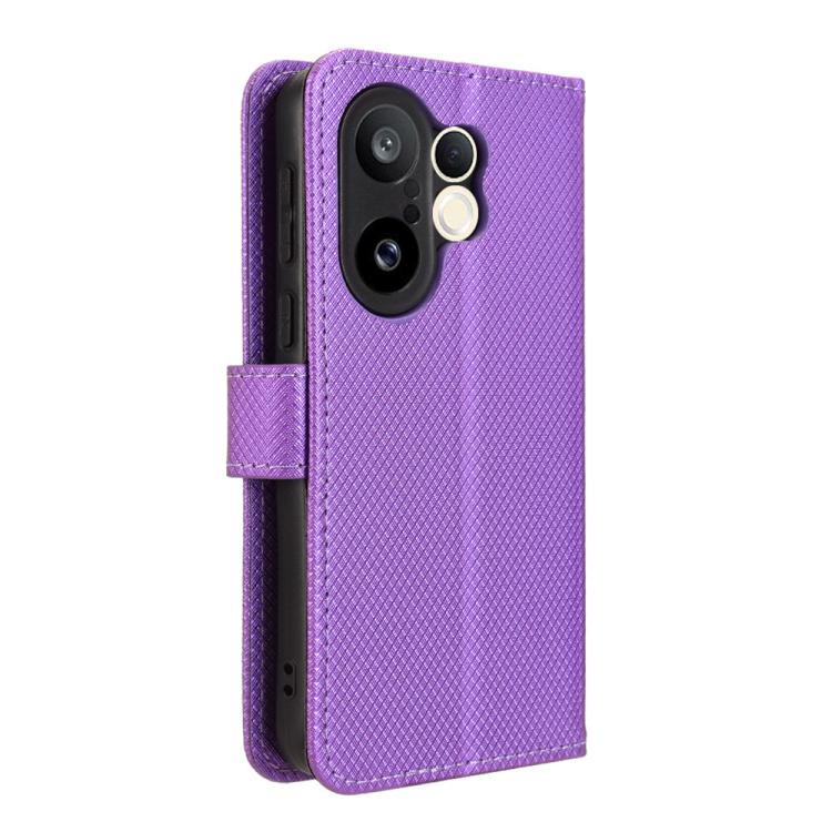 For vivo X200 FE / S30 Pro mini Diamond Texture Leather Phone Case