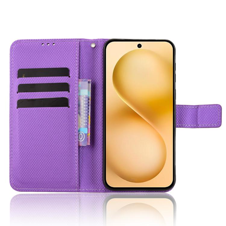 For vivo X200 FE / S30 Pro mini Diamond Texture Leather Phone Case