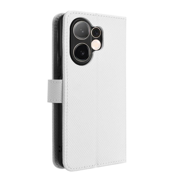 For vivo V60 5G Diamond Texture Leather Phone Case