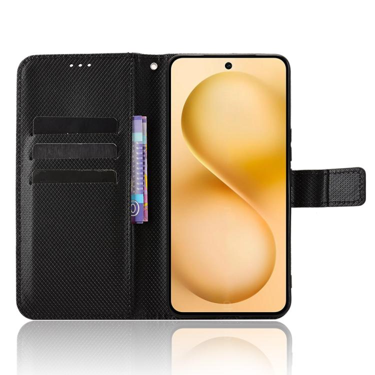 For vivo V60 5G Diamond Texture Leather Phone Case