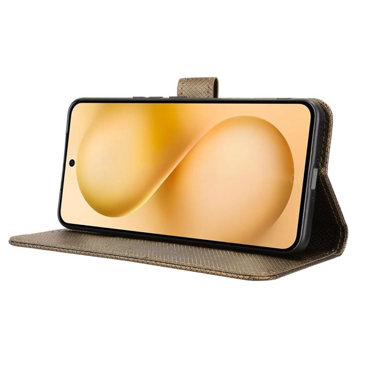 For vivo V60 5G Diamond Texture Leather Phone Case