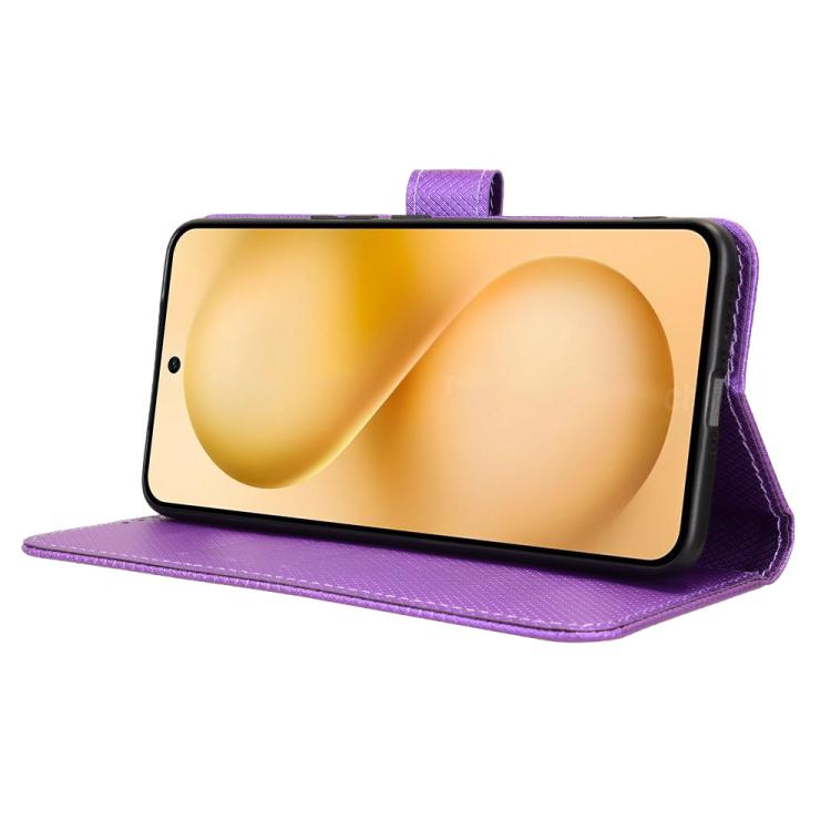 For vivo V60 5G Diamond Texture Leather Phone Case