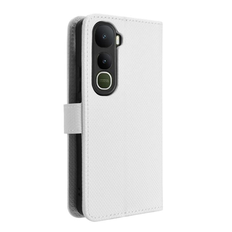 For vivo Y400 4G / 5G / iQOO Z10 Lite 4G Diamond Texture Leather Phone Case
